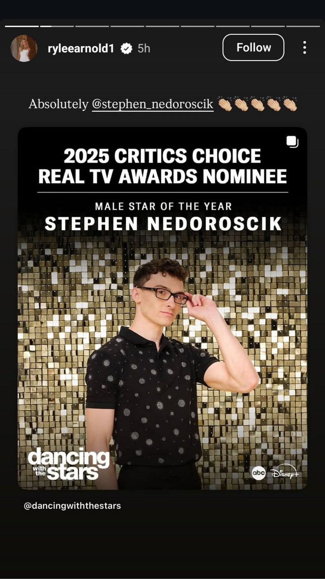 Via @ryleearnold1 on Instagram